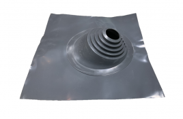 Манжета кровельная "Мастер Флеш" RES 17 (75-200 мм.) СИЛИКОН графит