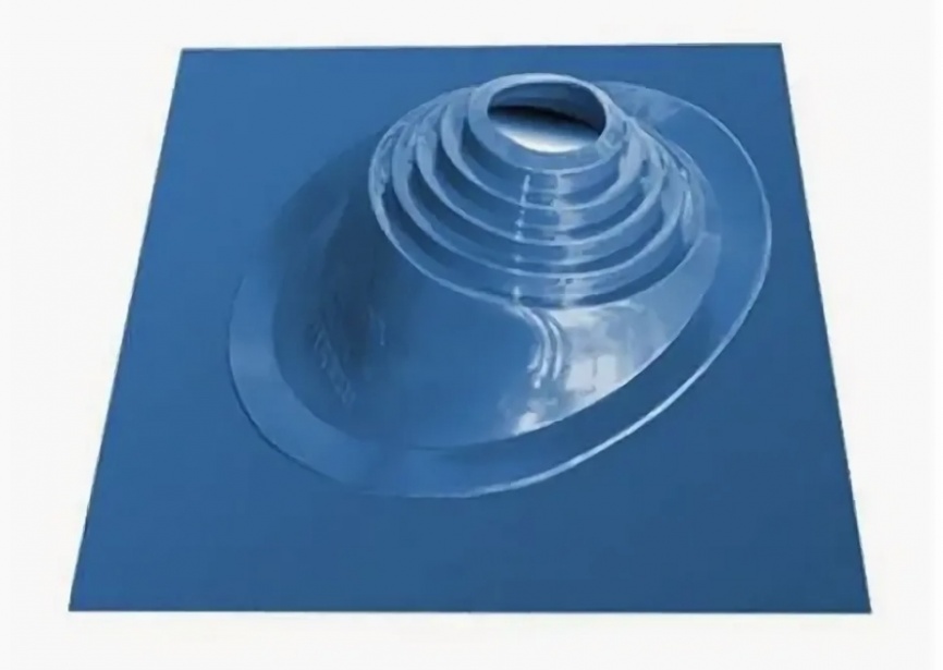 Манжета кровельная "Мастер Флеш" RES 17 (75-200 мм.) СИЛИКОН синяя фото 1